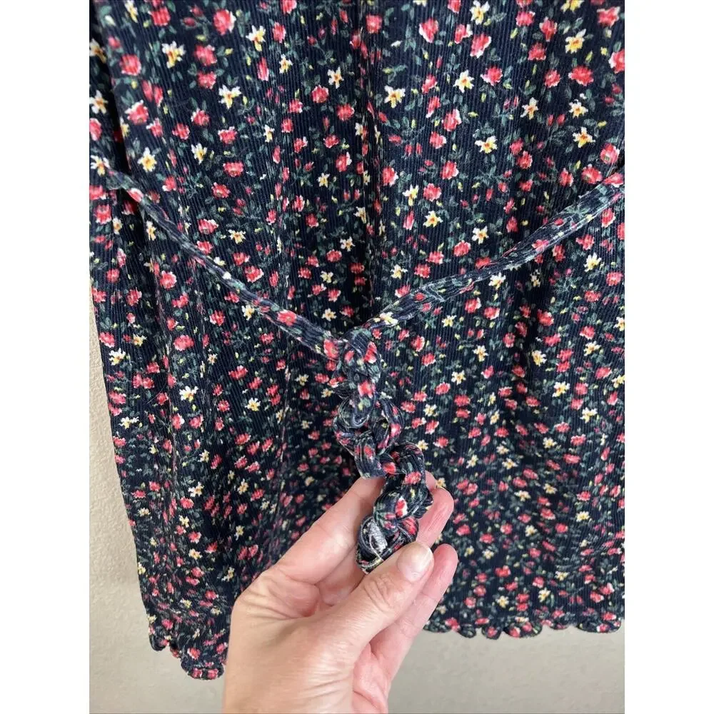 Ralph Lauren Floral Corduroy Little Girls Size‎ 6